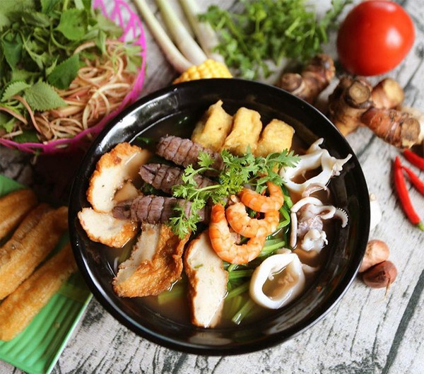  Bún riêu hải sản Vương Thủy - quán bún hải sản “ăn là nhớ mãi” tại Hà Nội 