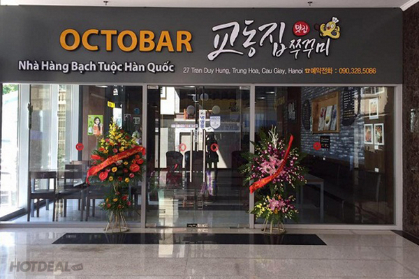 Octobar - quán ăn chuyên bạch tuộc tại quận Thanh Xuân 
