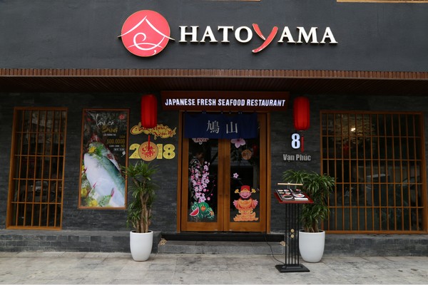 Nhà Hàng Nhật Bản Hatoyama - top các quán Nhật ngon Hà Nội 