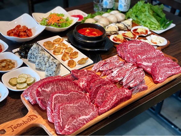 Jeonbok- quán bò nướng Hàn Quốc 