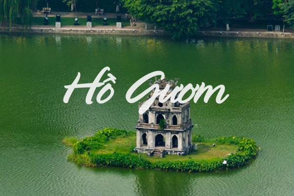 Hình ảnh hồ Gươm Hà Nội đẹp cổ kính làm xao xuyến trái tim