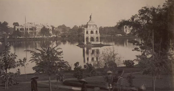 Hình ảnh hồ Gươm Hà Nội xưa 