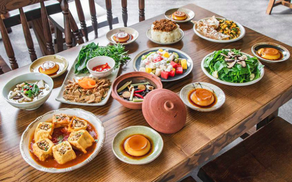Quán buffet chay Hà Nội - Haan Vegan
