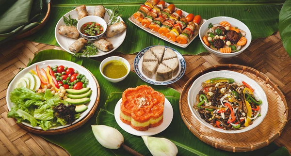 Tịnh Thực Quán - top các quán buffet chay ngon ở Hà Nội bạn nên thử một lần