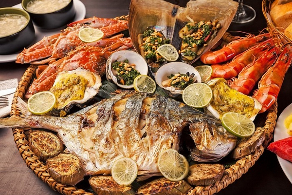 Những món ăn tại Hải Sản Biển Đông