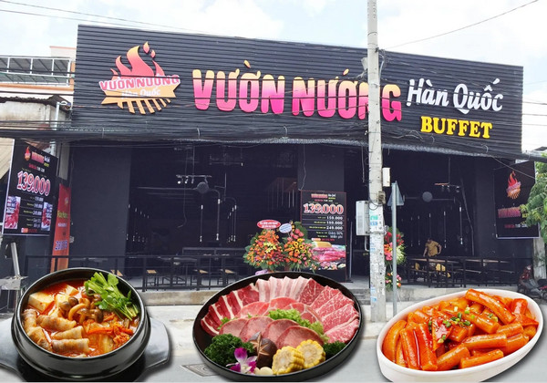 Buffet Vườn - quán buffet nướng dưới 200k ở Hà Nội siêu ngon 