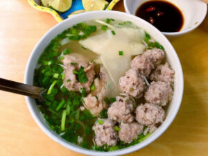 Bún mọc Hà Nội Hương