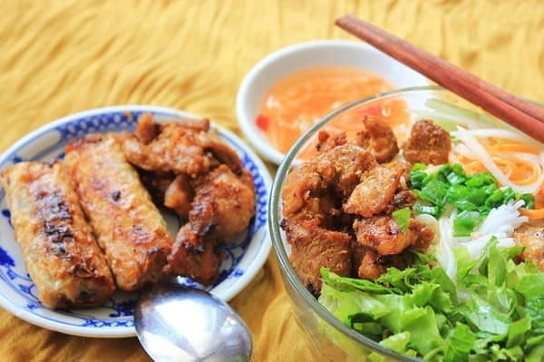 Bún thịt nướng Hà Nội tại Vị Huế
