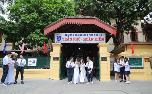 Trường THPT Trần Phú - danh sách các trường cấp 3 ở Hà Nội đạt chuẩn Quốc Gia