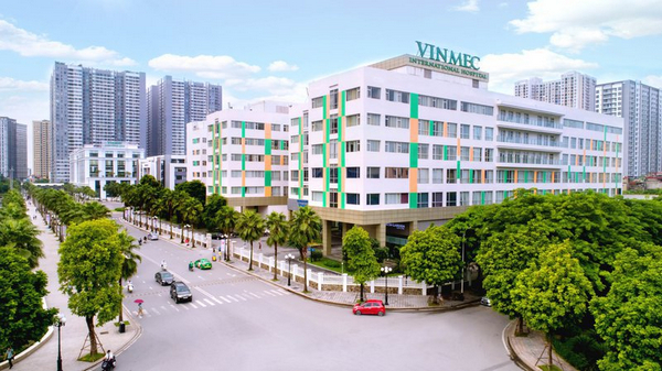 Hình ảnh địa chỉ bệnh viện Vinmec Hà Nội ở Times City 