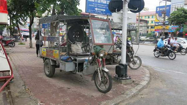 Dịch vụ vận chuyển hàng hóa bằng xe ba gác tại Hà Nội