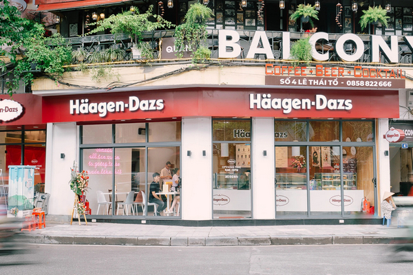 Socola tại cửa hàng Häagen-Dazs Việt Nam được nhập khẩu 100% từ Pháp