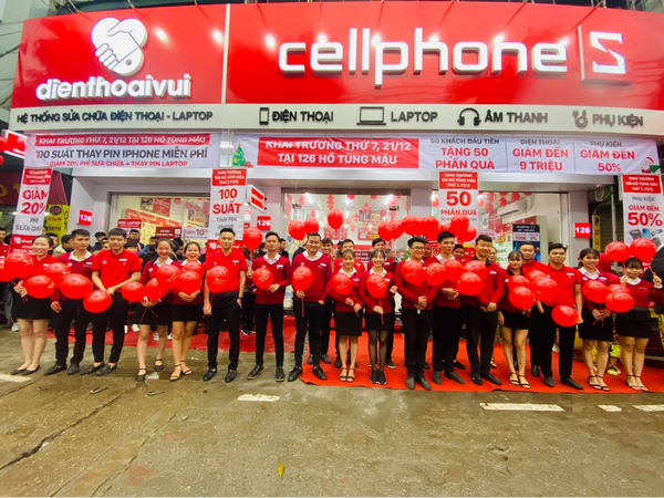 CellphoneS được thành lập và quản lý bởi Công ty TNHH Thương mại và Dịch vụ Kỹ thuật Minh Nguyệt