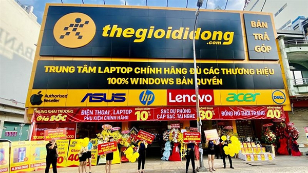 Thegioididong.com là một trong những thương hiệu hàng đầu trong lĩnh vực bán lẻ thiết bị di động tại Việt Nam