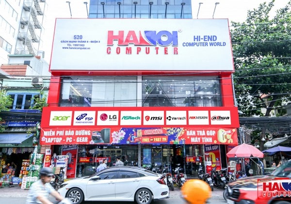 Hanoicomputer là đơn vị tiên phong trong lĩnh vực bán lẻ máy tính trên thị trường Công nghệ Thông tin Việt Nam