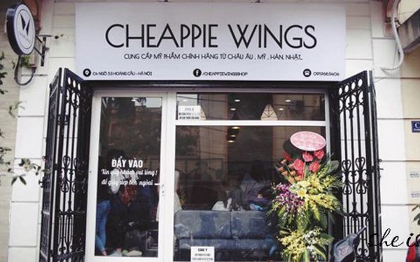 Cheapie Wings Shop là một cửa hàng mỹ phẩm uy tín và lâu đời tại Hà Nội