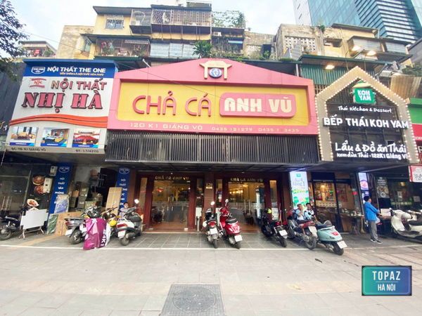Nhà hàng Chả Cá Anh Vũ cơ sở Giang Võ