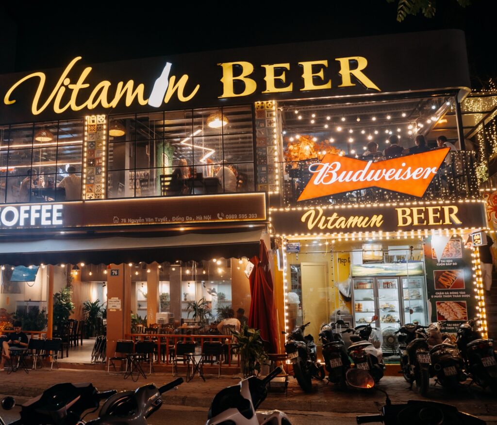 Khám phá hệ thống nhà hàng Vitamin Beer Hà Nội đình đám
