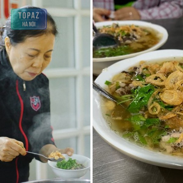 Quán bánh đúc nóng Trung Tự trở thành một địa chỉ ăn vặt nổi tiếng tại Hà Nội