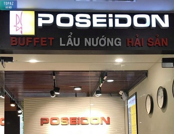 Review chi tiết về nhà hàng buffet Poseidon Hà Nội