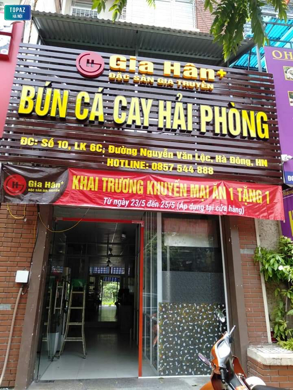 Cơ sở bún cá cay Hải Phòng Gia Hân khai trương cơ sở mới Hà Nội 