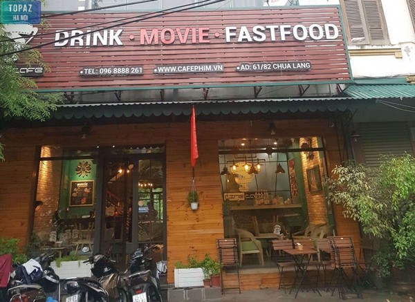 Đánh giá chi tiết về Cafe phim chùa Láng Hà Nội