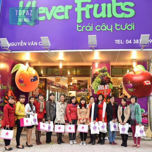 Review đánh giá chuỗi cửa hàng Klever Fruit Hà Nội