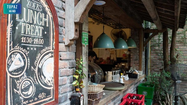 Xofa Café & Bistro có không gian thoải mái