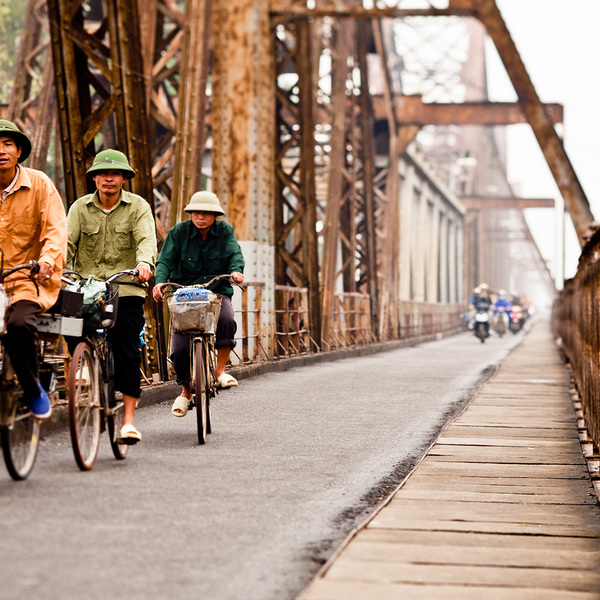Hình ảnh Cầu Long Biên – công trình thế kỷ, chứng nhân lịch sử của Hà Nội
