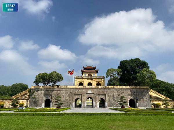 Hình ảnh Hoàng Thành Thăng Long mang nét đẹp cổ điển 