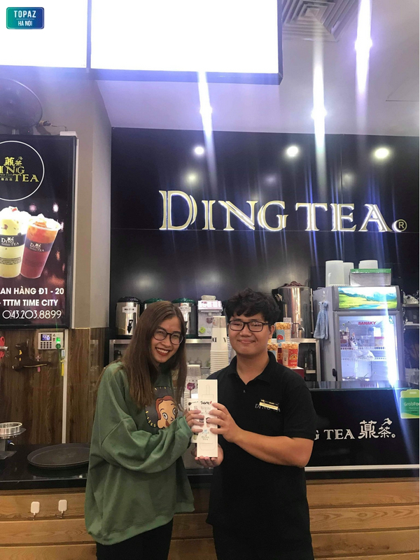 Trà sữa Ding Tea có thể xem là thương hiệu trà sữa có hương vị gần nhất với trà sữa chính gốc Đài Loan