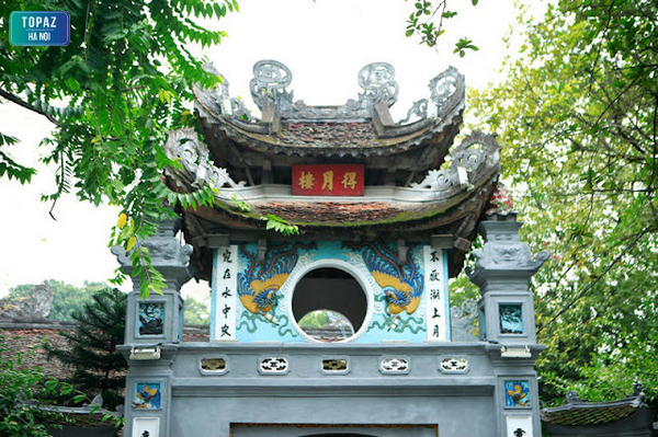 Hình ảnh đền Ngọc Sơn mang vẻ đẹp cổ kính