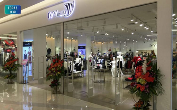 Cửa hàng IVY Moda nằm trong các trung tâm thương mại lớn tại Hà Nội 