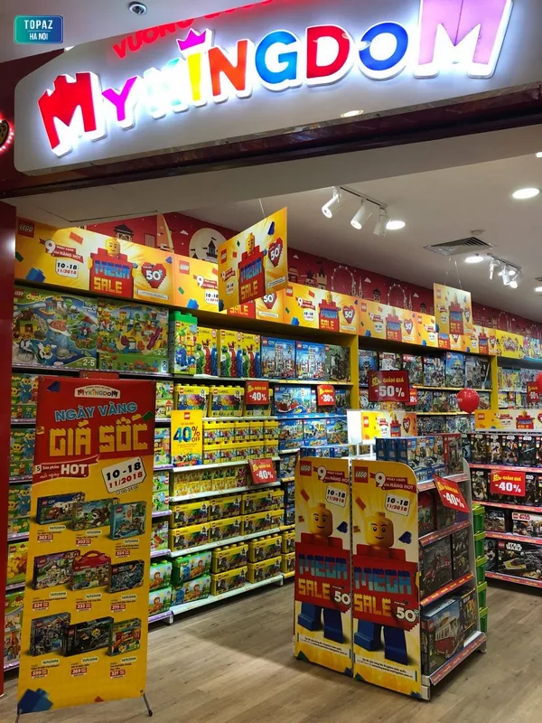 Mykingdom là cửa hàng đồ chơi lớn nhất Hà Nội 