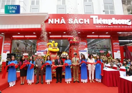 Nhà sách Tiền Phong khai trương cơ sở mới tại Hà Nội 