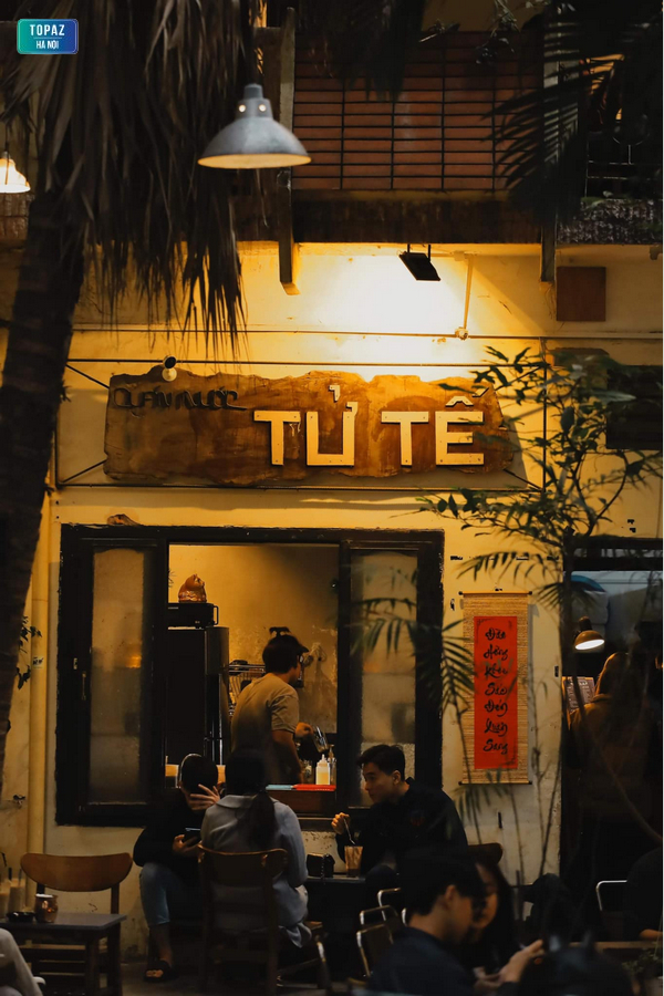 Quán Nước Tử Tế là quán cafe yên tĩnh nằm trong con ngõ nhỏ ở Hà Nội