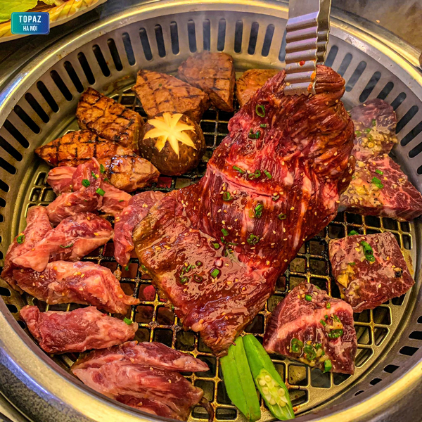 Thịt nướng tại Sumo BBQ được đánh giá cao về độ tươi và ngon 