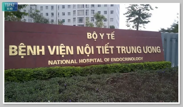 Bệnh viện Nội tiết là một trong những bệnh viện lớn nhất nhì Hà Nội 