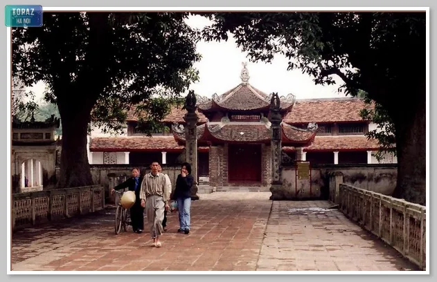 Hình ảnh chùa Láng thời xưa 