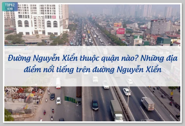 Đường Nguyễn Xiển Thanh Xuân Hà Nội