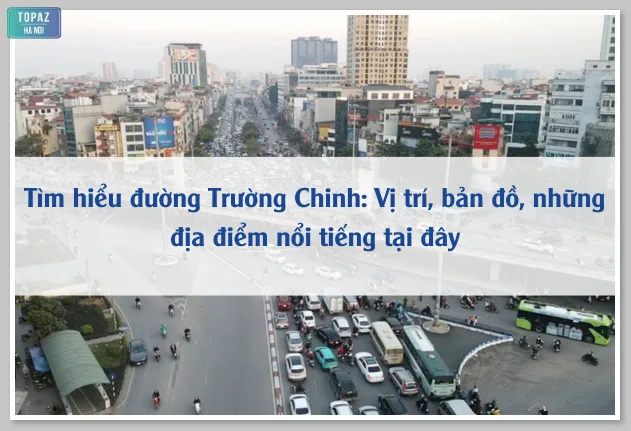 Hình ảnh đường Trường Chinh Hà Nội