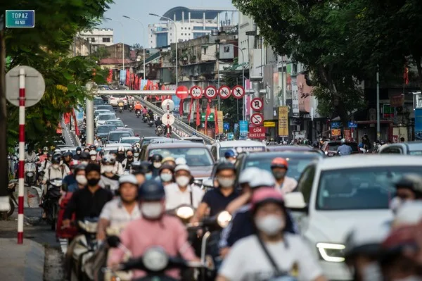 Tình hình giao thông tại phố Chùa Bộc