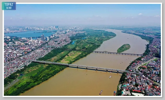 Hình ảnh sông Hồng chạy quả 9 tỉnh thành phố ở Việt Nam 