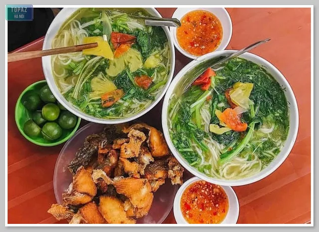 Bánh canh cá rô đồng - 26 Hoàng Cầu nổi tiếng ở Hà Nội 