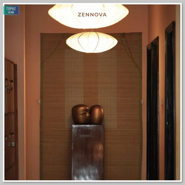 Không gian tại Zennova mang đến cho khách hàng cảm giác thư thái và yên tĩnh 