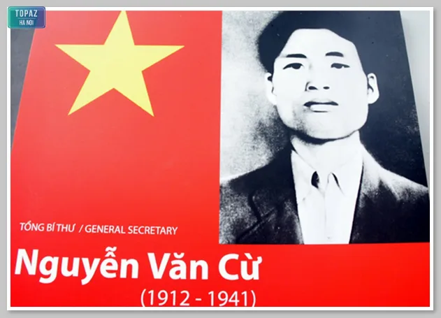 Hình ảnh nhà lãnh đạo Nguyễn Văn Cừ 