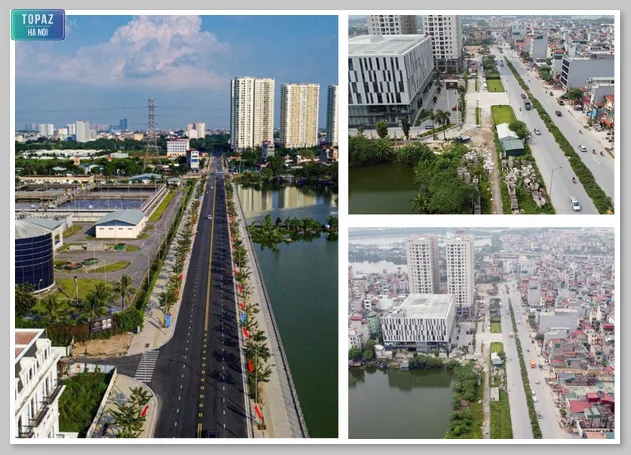 Khu vực đường Tam Trịnh có nhiều dự án bất động sản lớn và nhiều tiện ích hiện đại