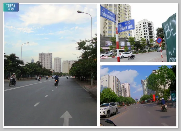 Toàn cảnh khu vực đường Thành Thái sầm uất và phát triển