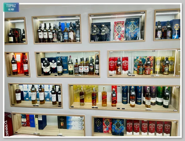 Cửa hàng rượu QKAWine cung cấp đa dạng các thương hiệu rượu nhập khẩu 