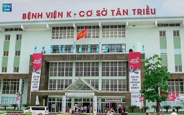 Cơ sở vật chất hiện đại của Bệnh viện K cơ sở Tân Triều